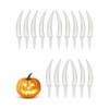 16 Pack Glowing Halloween Pumpkin Teeth Spooky Pumpkin Fangs Spooky