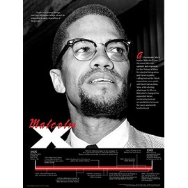 Prakken Publications Malcolm X Poster