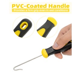 BLUEWING Dehooker Portable Stainless Steel Fishing Hook Remover Bait Tool Durable Remover, 7.69in