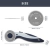 La Canilla - Rotary Cutter for Fabric Cutting Wheel 45mm