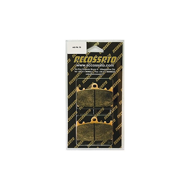 ACCOSSATO Brake Pad agpa75st, Suzuki > GSF 650 S Bandit