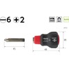 Vessel Vector Stubby 270W-62 Replacement Screwdriver