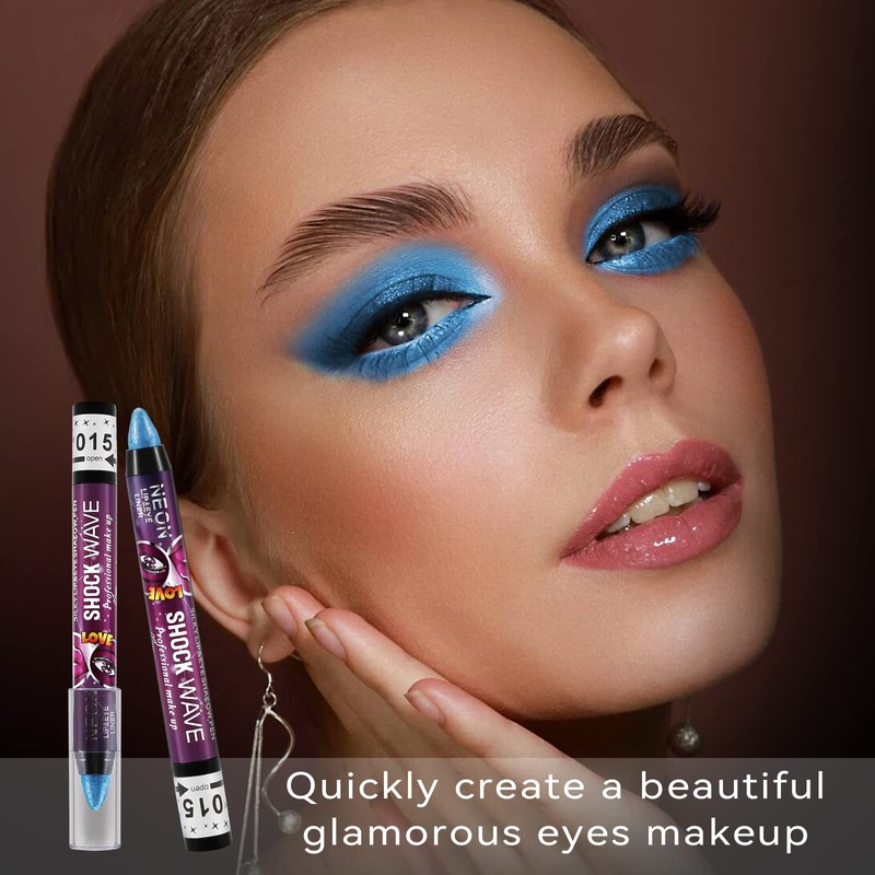 Boobeen 2 in 1 Eyeshadow & Lip Color Crayons, Cream