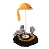 Cat Spring Mouse Toy Scratch Resistant Boredom Relief Interactive Kitten