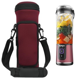 CouldyCasi Portable Blender Storage Bag Sleeve with Shoulder Strap Fully wrapped Storage Bag for Ninja BC151NV/BC151BK/BC51NV/BC151CR/BC151EM/BC151PR/BC155PS 18oz Blast Portable Blender
