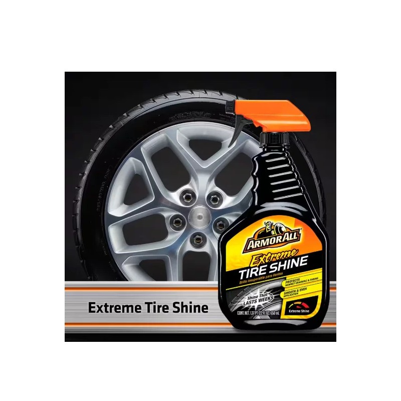 Armor All Extreme Tire Shine Spray 22 oz – Deep