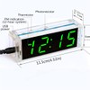 Gikfun 4-Digit LED Electronic Alarm Clock DIY Kits with Acrylic