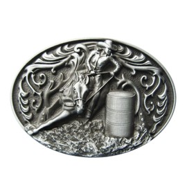 New Vintage Style Cowgirl Rodeo Raceing Western Belt Buckle