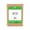 sourcing map 25Pcs 5/16"-24 Nylon Insert Hex Lock Nuts, 304