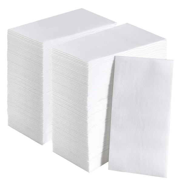 420PACK Disposable Hand Towels for Bathroom, Soft and Absorbent Paper Guest Towels Disposable Decorative Bathroom Hand Napkins for Kitchen, Parties, Weddings, Dinners