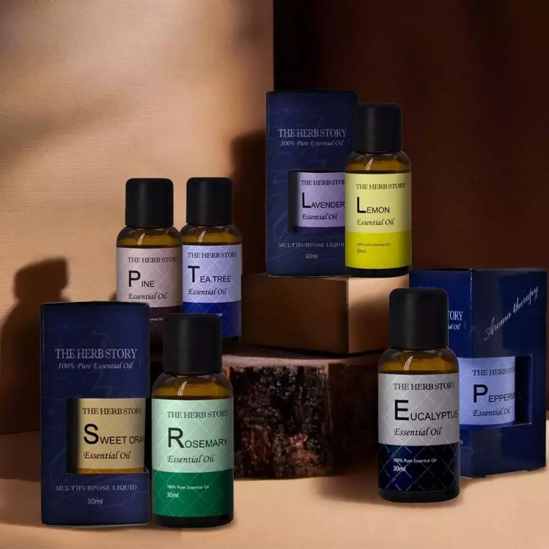 The Herb Story 더허브스토리 아로마 에센셜오일 30ml 8종 숙면 수면/마사지오일/피부보습/테라피/향기좋은