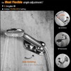 Suction Cup Shower Head Holder, Adjustable Relocatable 5 Angles Handheld