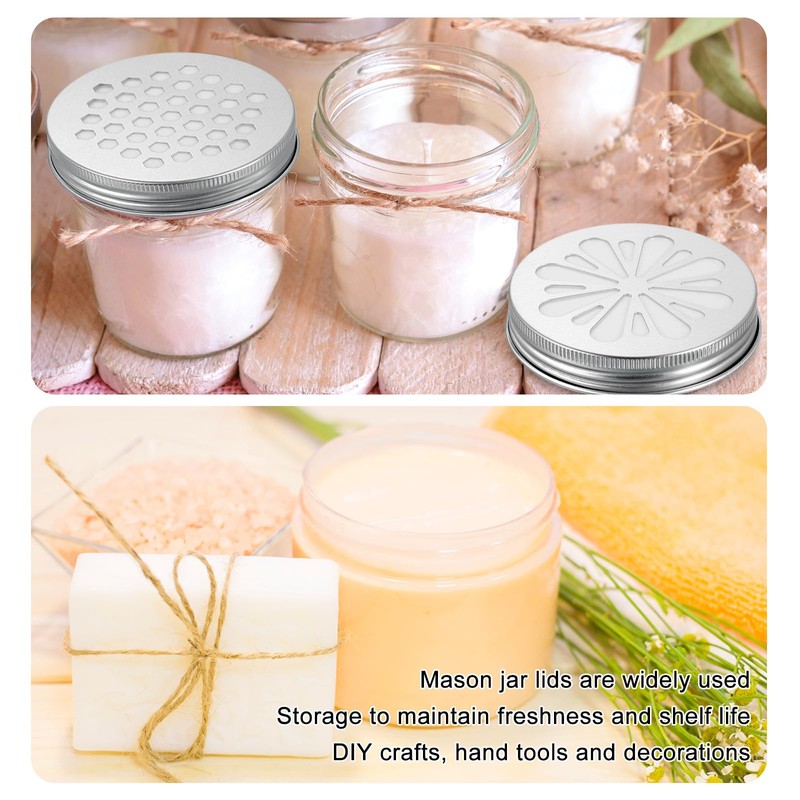 sourcing map 8pcs Canning Lids 68mm Replacement Mason Jar Lids