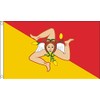 Sicily Flag 5ft x 3ft