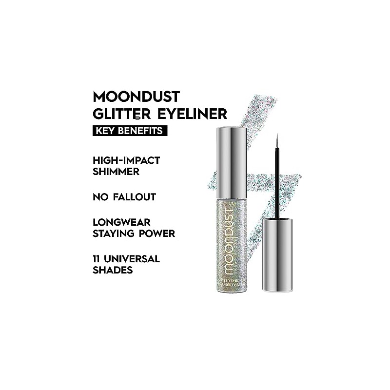 Urban Decay Moondust Eyeliner, Delineador de Ojos Líquido de Larga