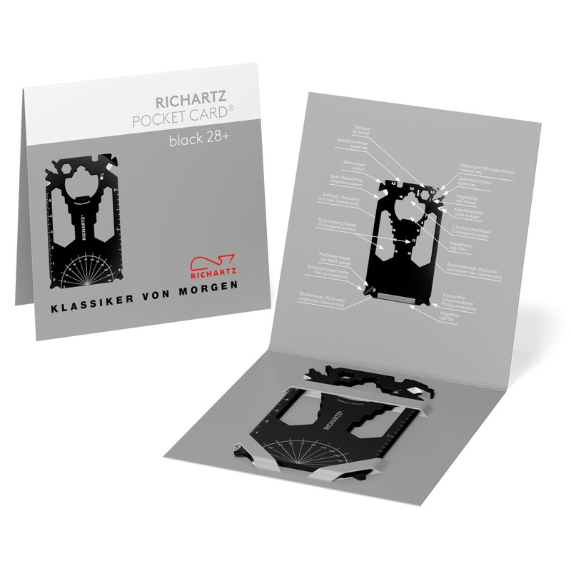 RICHARTZ Pocket Card Black 28+