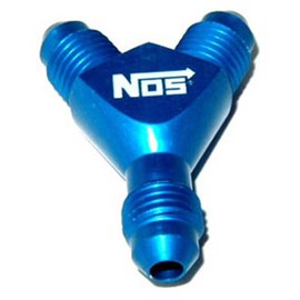 Nos 17830 4an Y-Fitting (Blue)