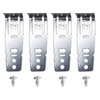 4 pcs WD01X21740 Dishwasher Mounting Bracket For GE WD01X10598, GEHWD01X21740,