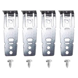 4 pcs WD01X21740 Dishwasher Mounting Bracket For GE WD01X10598, GEHWD01X21740, WD01X2174, PS11700868