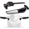 Universal Motorcycle Rear View Mirrors ATV Replacement Side Mirrors 360°