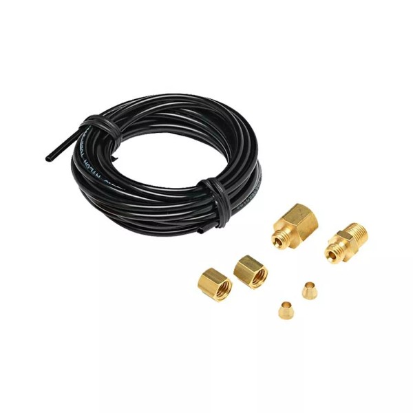 GlowShift Replacement 9' Black Nylon Hose & Fittings Kit for