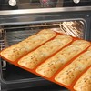 FETESUR Silicone Perforated Baking Forms Sandwich Mold French Baguette Bread