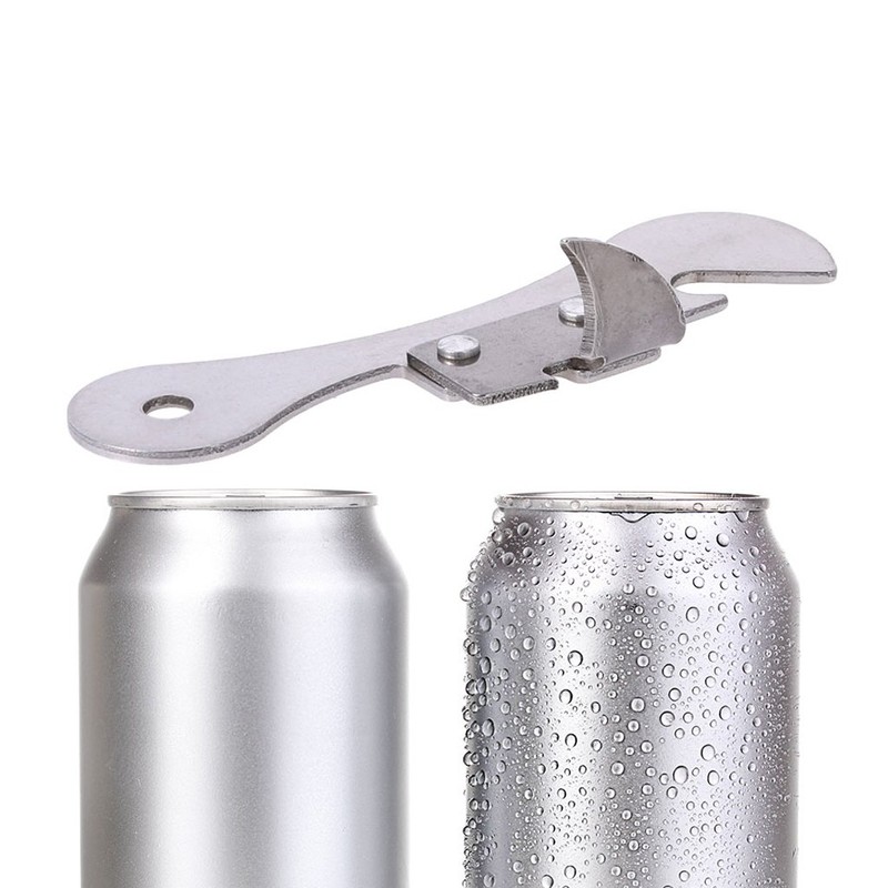 caralin of Corkscrew Stainless Steel Compact Manual Tin Can Opener