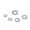 250PCS Flat Washer Kit Stainless Steel 5 Specifications Anti Corrosion