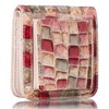 Voice le murrine Women's Bifold Mini Wallet, Made in Italy,