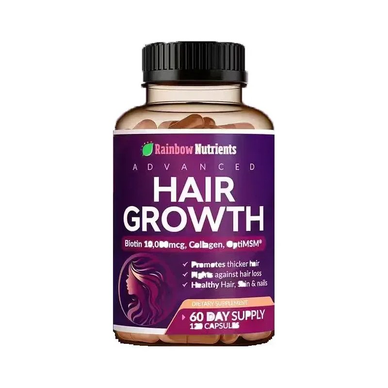 Rainbow Nutrients Vitaminas Para El Crecimiento Del Cabello