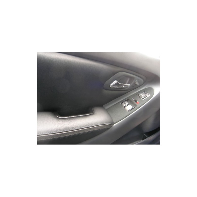 Redlineg 300994816 Front Door Armrest Covers Leather/Alcantara