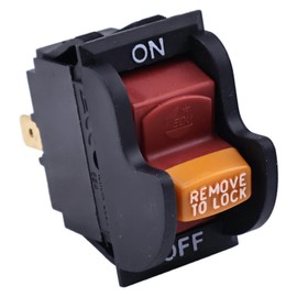 ZTUOAUMA On-Off Table Saw Toggle Switch SW7A 489105-00 for Delta 11-900 31-120 Drill Press 34-670 Ryobi 46023 760271017 JIABEN FD12/2G Craftsman OR90037 Hitachi Jet Grinder Sander Tile Saw