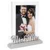 Malden International Designs 5x7 Mr & Mrs Wedding Picture Frame