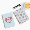 2 Pcs Axolotl Spiral Notebooks for Work, A5(8.3x5.8inch) Composition Notebook