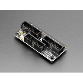 Adafruit Triple LED Matrix Bonnet for Raspberry Pi and HUB75 Matrices, 6358