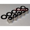 5 Pack 5/16" Acorn Cap Nuts and Washers • Stainless Steel