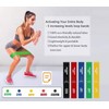 A-TAPE Resistance Loop Exercise Bands for Home Fitness, Yoga Pilates,