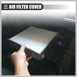 RATCHROLL Cabin Air Filter Cover, for Jeep Cherokee 2014-2020, Plastic, 68223045AB, Black Replacement Car Parts