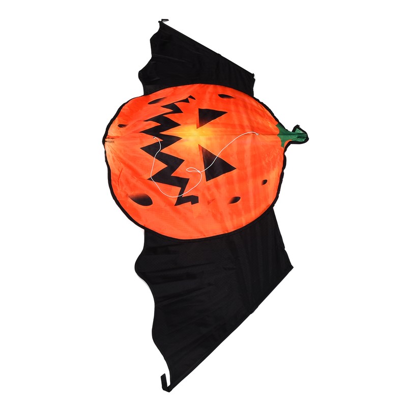 Children Cartoon Devil Pumpkin Kite Super Size 210T Polyester Kite