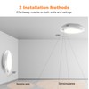 APCENS Battery Operated Motion Sensor Light Indoor, 6.3", 210LM, 6000K