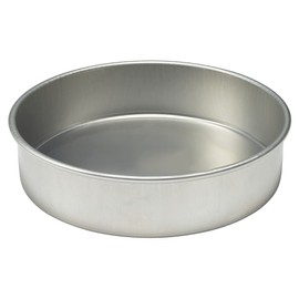 DecoPac 12 Inch 16 Gauge Aluminum Round Cake Pan, 12" W x 3" H, Made From Premium, Hardened Aluminium Alloy For Superior Durability, Uniform Wall Thickness for Even Rising
