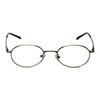 Calabria Metal Flex KIDS M Oval Reading Glasses +0.75 Pewter
