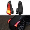 SAUTVS LED Taillights for Can-Am Ryker, LED Smoked Black Tail