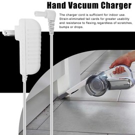 New Replacement Adapter for Black and Decker Handheld Vacuum HCUA525JP, Charging Cord Compatible for Black + Decker 90602523-04