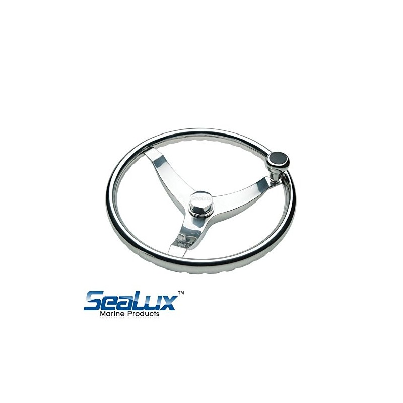 SeaLux Marine 316 Stainless Steel 5/8"-18 Steering Wheel Center/Hub Nut