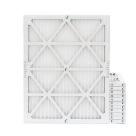 Glasfloss 20x25x1 MERV 10 Furnace Filter (12 Pack)