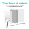 CGBE Adhesive Hooks Heavy Duty Sticky Hooks for Hanging 11