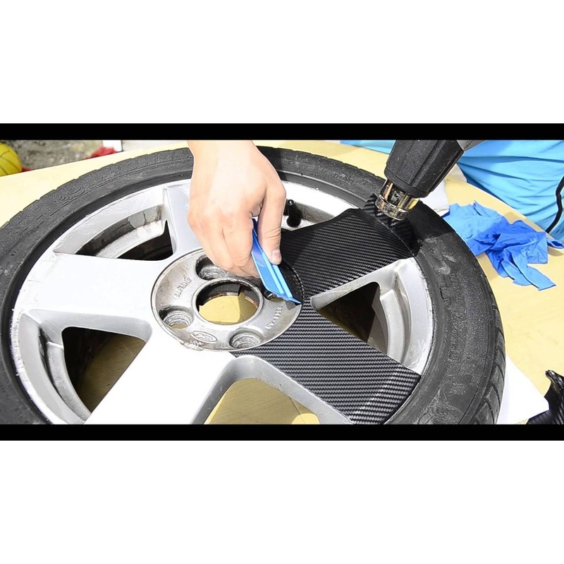 VViViD Auto Rim Air-Release Adhesive Vinyl Wrap 24 Inch x