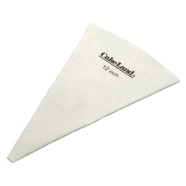 Tiger Crown 3433 Pastry Bags, White, 6.9 x 11.8 inches (175 x 300 mm), Piping Bags, 12 Inches, Pure Cotton Cloth, PP Sheet, Laminate, Reusable