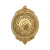 Antique Replica Non Electric Solid Brass Hand Crank Twist Doorbell